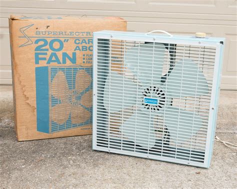 antique metal box fans|old metal fans for sale.